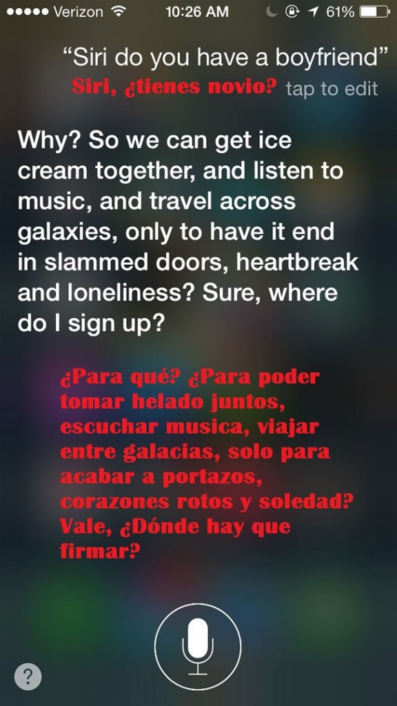 Las mejores contestaciones de Siri 12