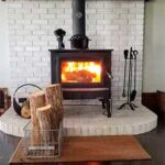 ¿Qué poner debajo de una estufa de leña? 50 ¿Qué poner debajo de una estufa de leña? 3