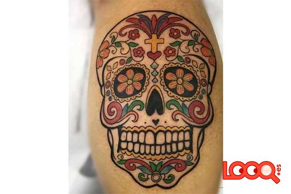 Tatuaje Calavera Mexicana: Significado, ideas de diseño 10