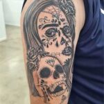Tatuaje Calavera Mexicana: Significado, ideas de diseño 31 Tatuaje Calavera Mexicana: Significado, ideas de diseño 11