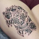 Tatuaje Calavera Mexicana: Significado, ideas de diseño 42