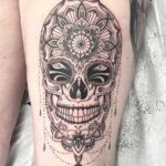 Tatuaje Calavera Mexicana: Significado, ideas de diseño 18