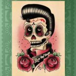 Tatuaje Calavera Mexicana: Significado, ideas de diseño 19