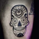 Tatuaje Calavera Mexicana: Significado, ideas de diseño 23