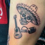 Tatuaje Calavera Mexicana: Significado, ideas de diseño 28
