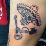 Tatuaje Calavera Mexicana: Significado, ideas de diseño 79